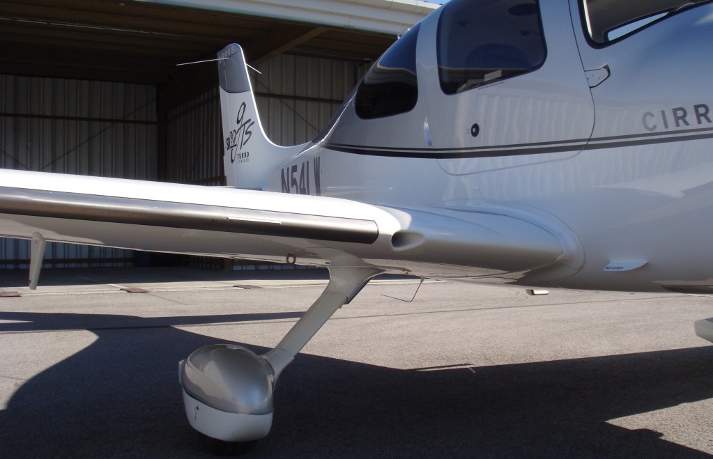 Front View - Passenger Front Wing Root